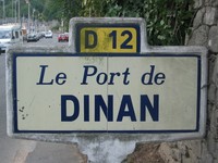 Dinan: Straenschild