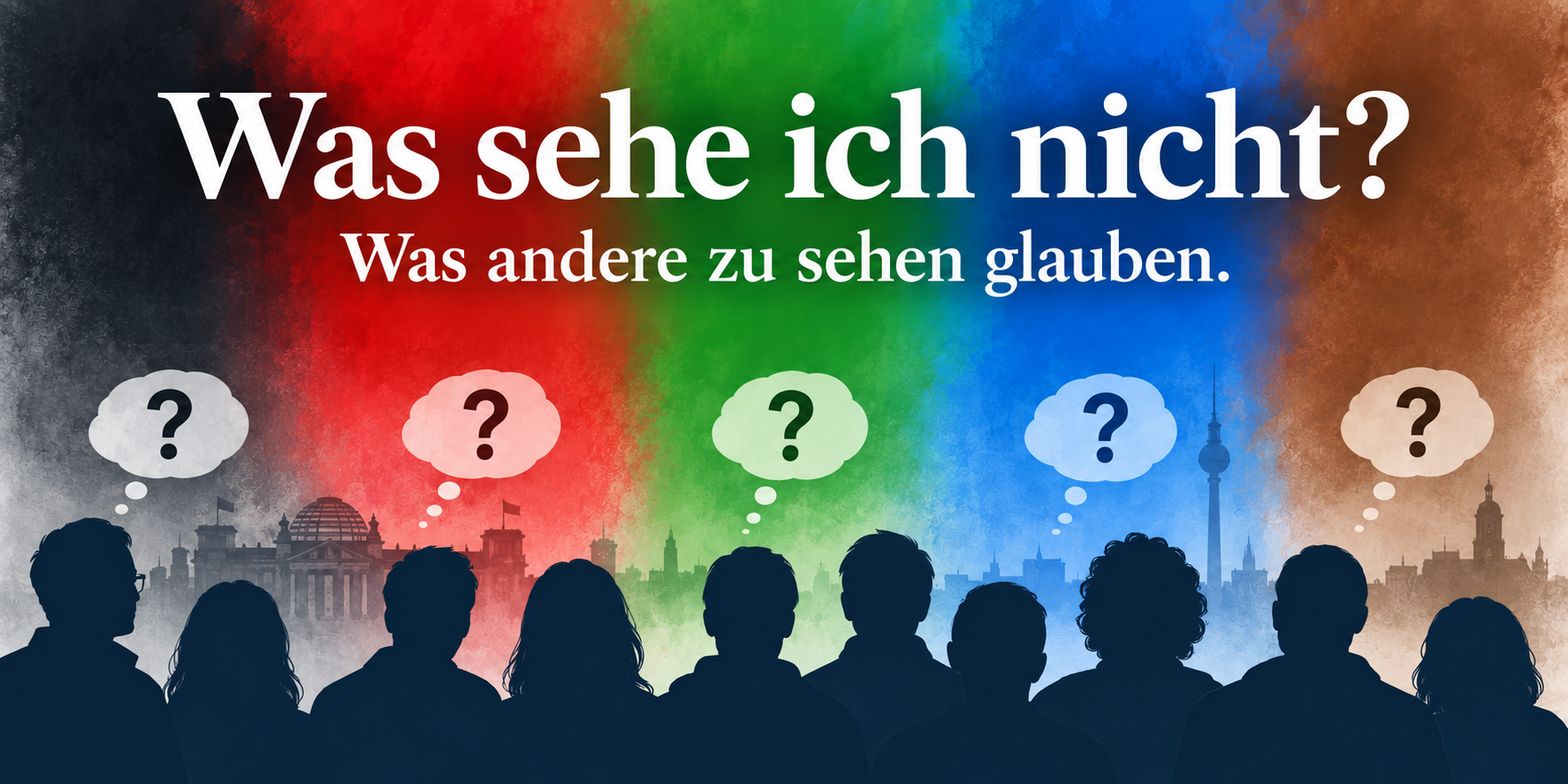 Was sehe ich nicht? – Was andere zu sehen glauben.